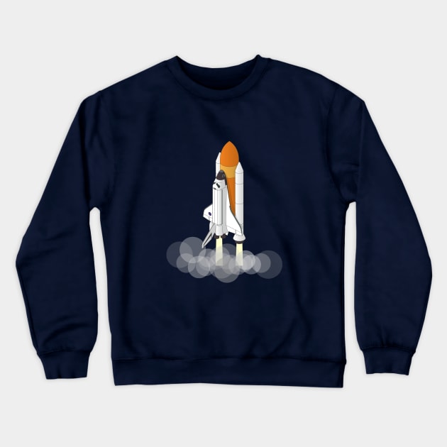 shuttle Crewneck Sweatshirt by anilyanik